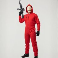 disfraz  la casa de papel _ hombre adulto
